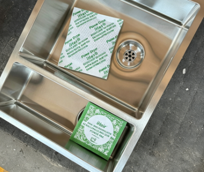 广州艾浩尔不锈钢水槽仓库久置发霉处理 海上运输防霉预防方案