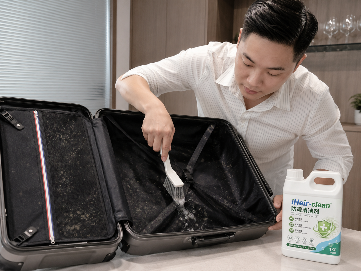 拉杆箱发霉怎么处理？全流程防霉方案及实操技巧